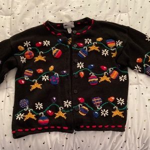 Northern Isles Vintage Cardigan Handmade Christmas Sweater
